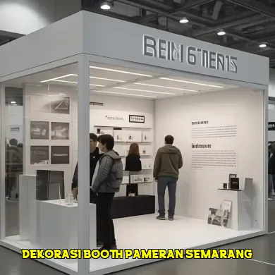 dekorasi booth pameran semarang